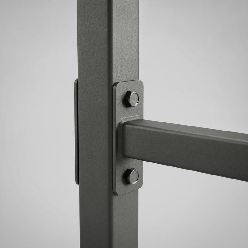 Feature:Built for daily use | A close-up of a sturdy joint, seam, or structural connection point that signals durability.